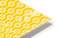 Yellow   Bubbles HD Metal print