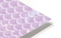 Violet Pastel MERMAID PATTERN HD Metal print