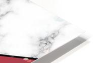 ABSTRACT RED MODERN MARBLE HD Metal print