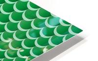 GREEN MERMAID PATTERN HD Metal print