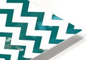 MYRTLE CHEVRON HD Metal print
