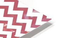 BERRY CHEVRON HD Metal print