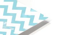 FLUORESCENT CHEVRON HD Metal print