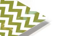 PEA CHEVRON HD Metal print