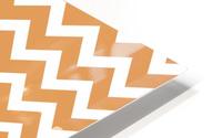 SAND CHEVRON HD Metal print