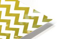 FOLIAGE CHEVRON HD Metal print
