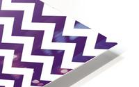 AMETHYST CHEVRON HD Metal print