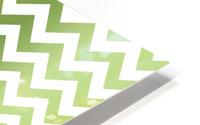 PEAR CHEVRON HD Metal print