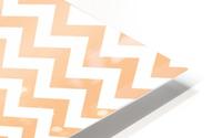ORANGE CHEVRON HD Metal print