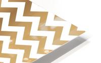 OAK CHEVRON HD Metal print