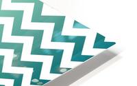 JADE CHEVRON HD Metal print