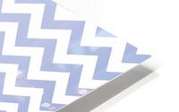 LAVENDER CHEVRON HD Metal print
