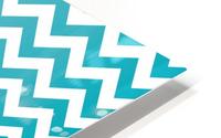 WATER COLOR CHEVRON HD Metal print