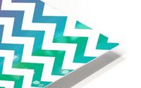 RAINBOW CHEVRON HD Metal print