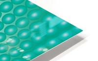 Turquoise Pearl Pattern HD Metal print