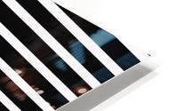 Black Stripes HD Metal print