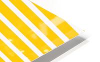 Yellow  Stripes HD Metal print