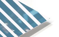 BLUE Stripes HD Metal print