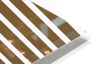 PEANUT Stripes HD Metal print