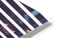 BLACK CHERRY Stripes HD Metal print