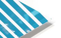 SHUTTER BLUE Stripes HD Metal print