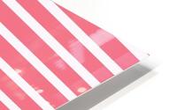 Pinky Stripes HD Metal print