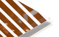 CLAY Stripes HD Metal print