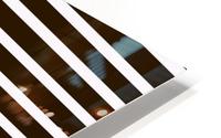 CHOCOLATE Stripes HD Metal print
