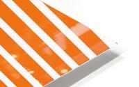 CARROT Stripes HD Metal print