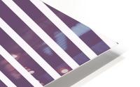 GRAPE Stripes HD Metal print