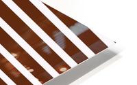 CINNAMON Stripes HD Metal print