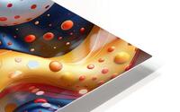 Radiant Colors Abstract HD Metal print