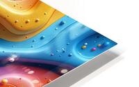Playful Abstract HD Metal print