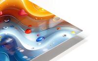 Radiant Abstract Colors HD Metal print
