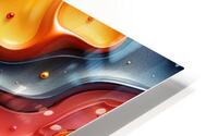 Bold Abstract Composition HD Metal print