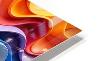 Rainbow Abstract HD Metal print
