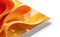 Glowing Abstract HD Metal print