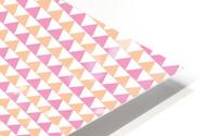 Triangle Pattern HD Metal print