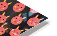 CUTE KITTY PATTERN HD Metal print