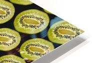 Kiwi Pattern HD Metal print
