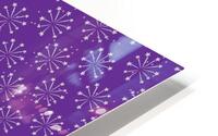 Purple Fireworks HD Metal print