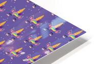Purple Unicorn HD Metal print