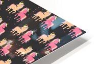 Pretty Twin Unicorn HD Metal print
