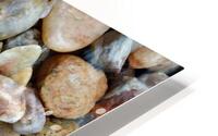 Beach Stones HD Metal print