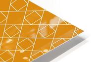 Orange Diamonds Pattern  Impression metal HD