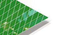Green Checkers Pattern HD Metal print