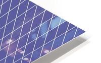  Violet Checkers Pattern Impression metal HD