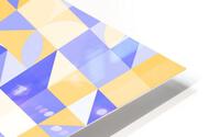 Mid Geometry Pattern  HD Metal print