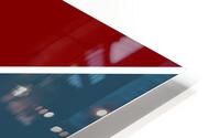 Maroon and Navy Abstract HD Metal print