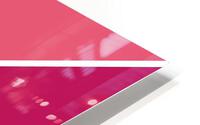 Pink and Hot Pink Abstract HD Metal print